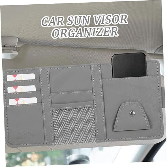 Visor Organizer for Visor Card Holder Easy to Use Store for Cars Modern Design - Picture 6 of 7